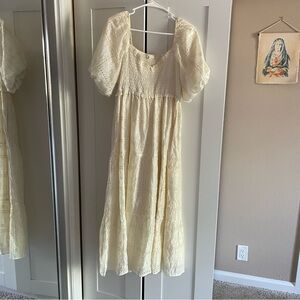 Baltic Born Cream Maxi Dress